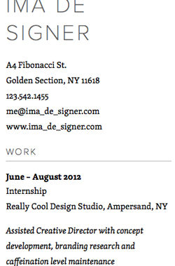 Screenshotof Amy Papaelias' website typography
