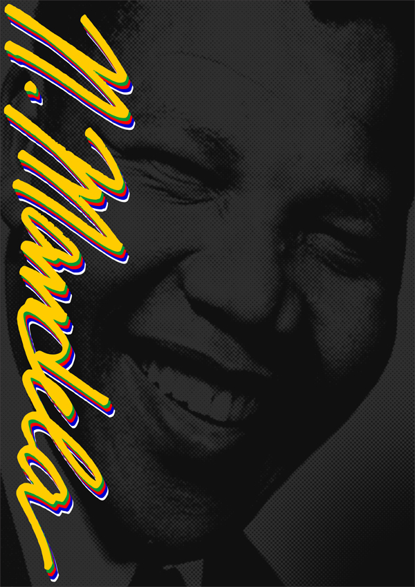 Mandela Poster Project design by Robert L. Peters