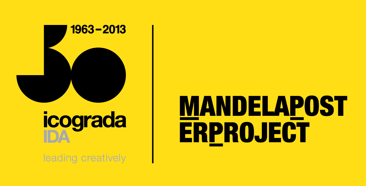 icograda Mandela poster project logo