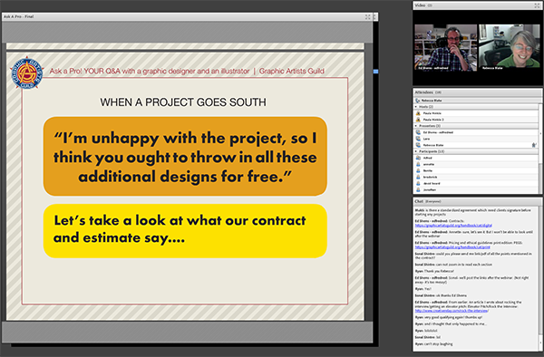 Ask a Pro webinar screenshot