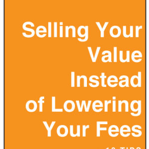 Teleclass Selling Your Value cover