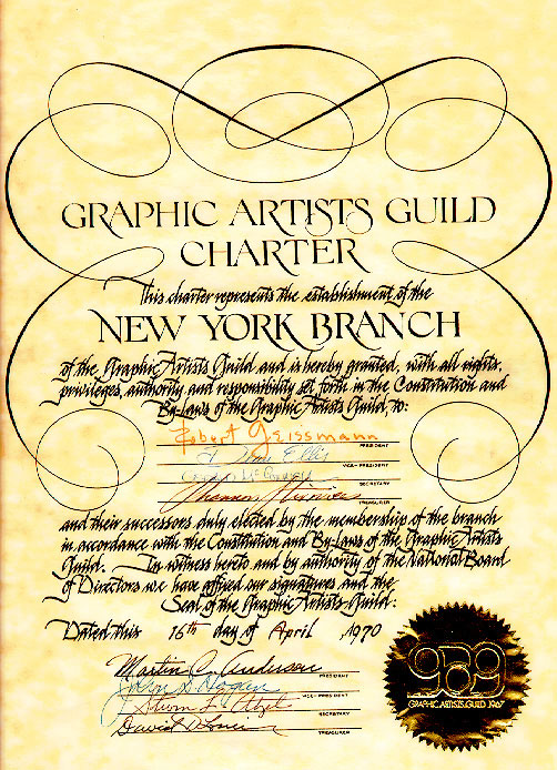 Graphic Artists Guild New York Branch Charter