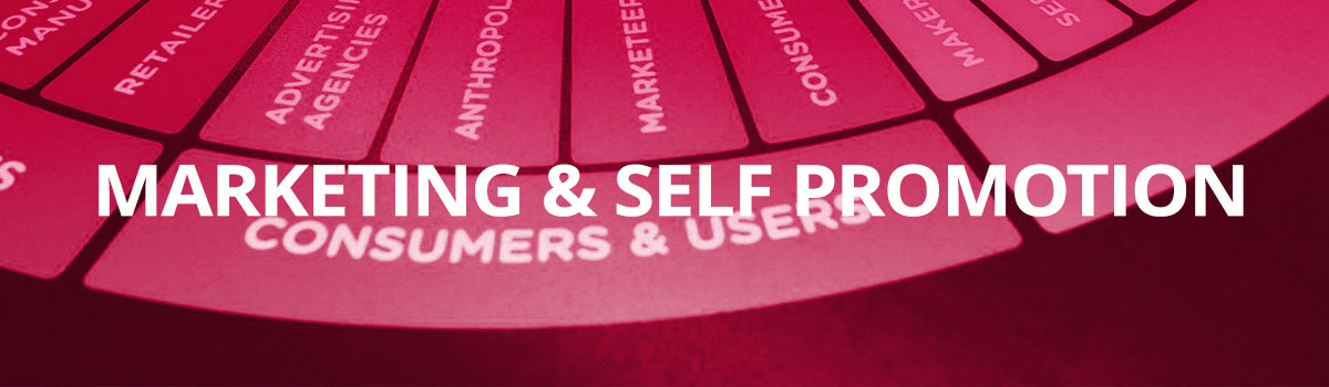 marketing and self promotion webinar archive banner