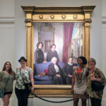 Guild members at the National Portrait Gallery