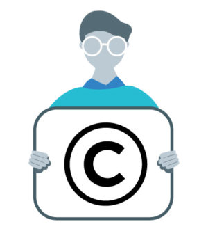 illsutration of a copyright holder