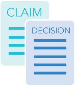 icon showing a CCB decision
