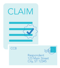 illustration of approved claim
