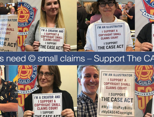 photos of CASE Act supporters