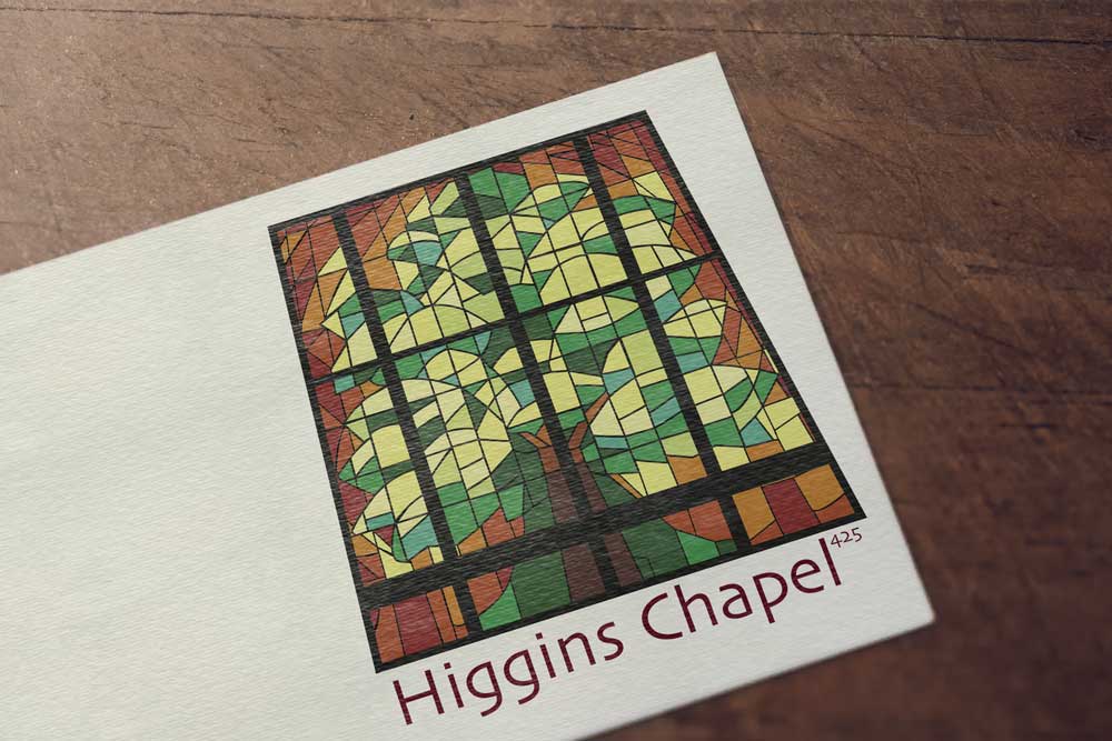 HIggens Chapel logo designed by Karri Reiser