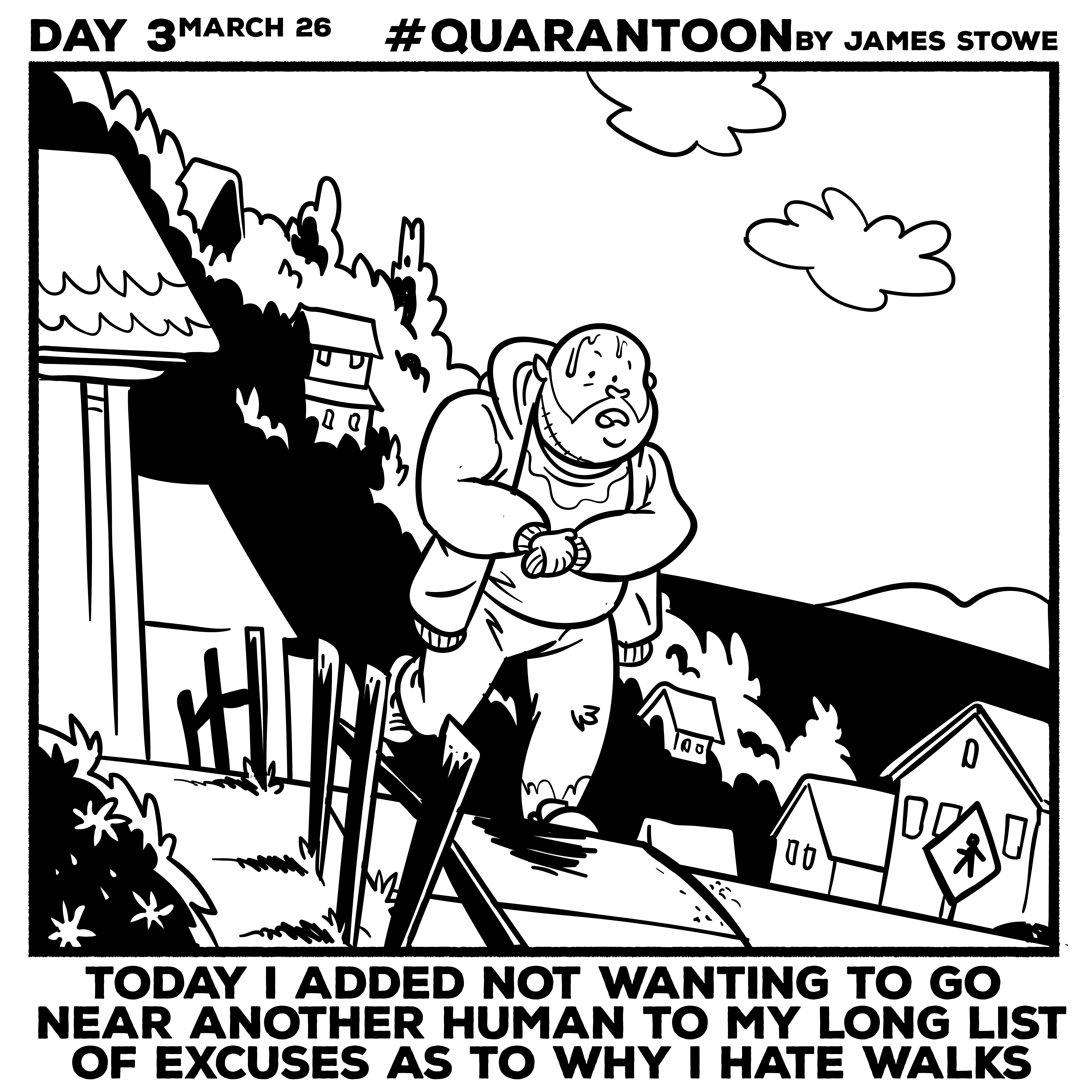 Quarantoon Day 3 by James Stowe