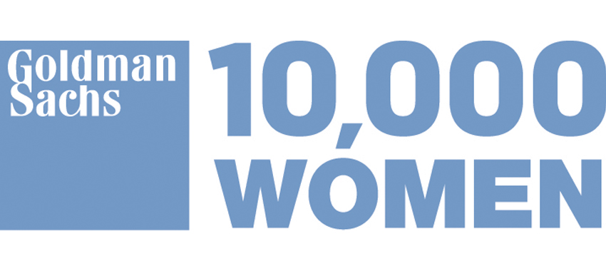 Goldman Sachs logo identifiying the 10,000 women program