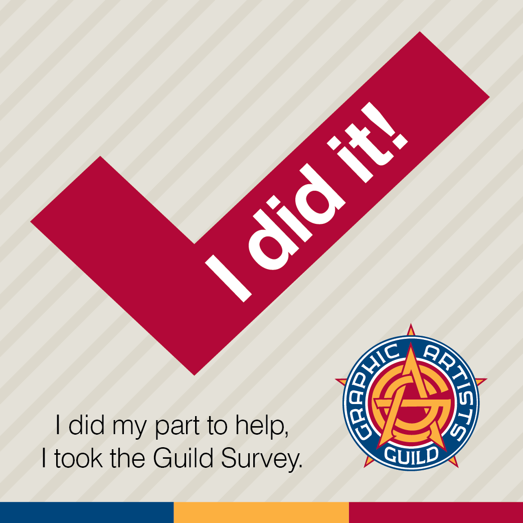 Banner promoting the Guild survey on Instagram