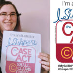 featured image showing Liz DiFiore supporting the CASE Act