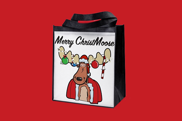 holiday shop image for Martoons moose tote