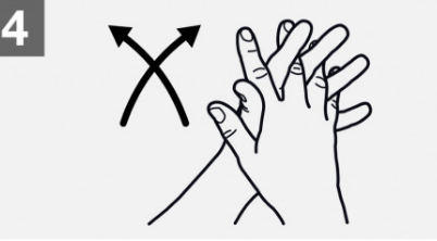 diagram of handwashing technique
