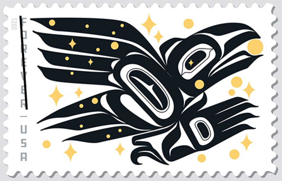 featured image of Raven Stamp by Rick Lanáat’ Worl