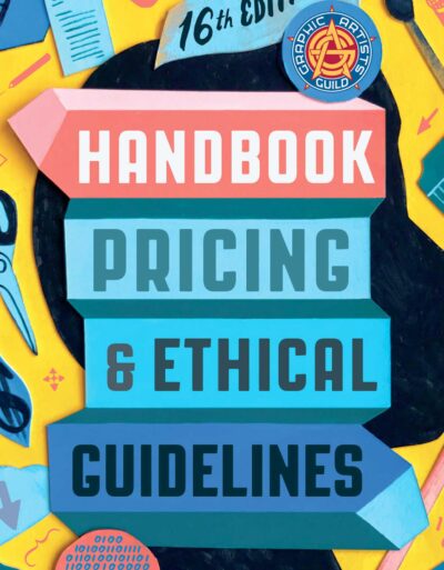 detail of the Handbook: Pricing & Ethical Guidelines cover