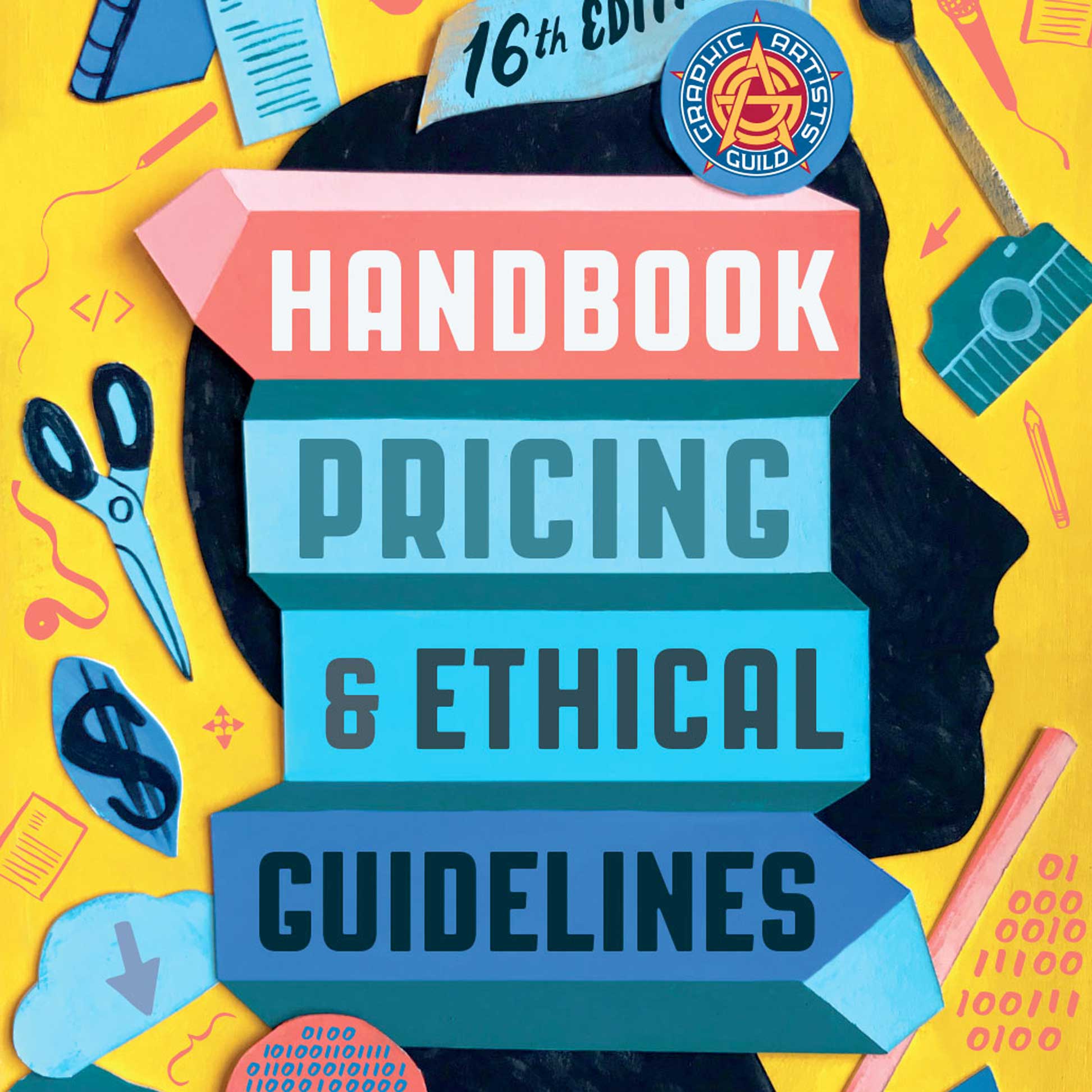 detail of the Handbook: Pricing & Ethical Guidelines cover
