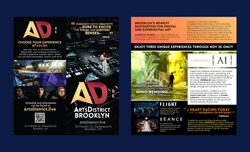 ArtsDistrict Brooklyn Summer 2022 Brochure