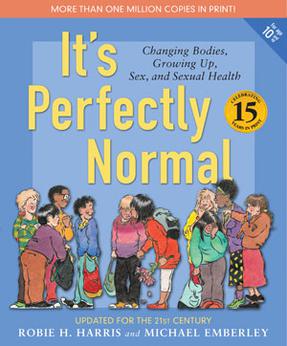 book cover art for It's Perfectly Normal illustrated by Michael Emberley