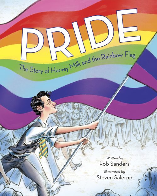 book cover for Pride: The Story of Harvey Milk and the Rainbow Flag