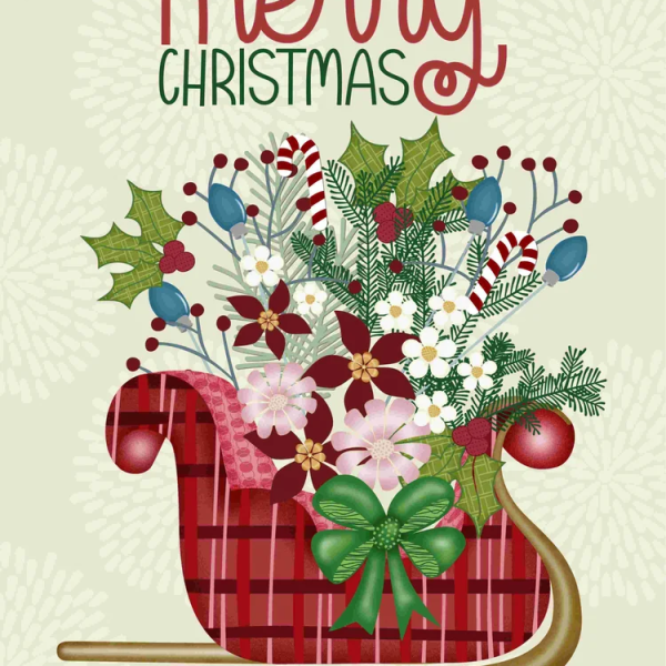 25-1569B+merry+christmas+sleigh